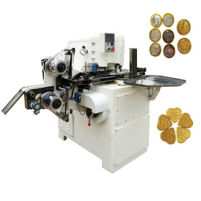 China High Speed ​​Automatic Mini Chocolate Bean Candy Packaging Machine Gold Coin Chocolate Packing Machine for sale