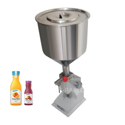 China Small Volume 50ml Chemical Liquid Filler Fertilizer Manual Liquid Filling Machine Multifunction And High Output Rack Up for sale