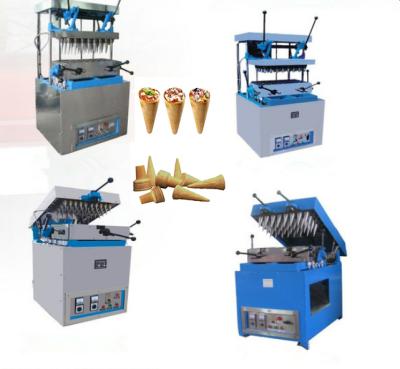 China Easy To Operate And Maintain Semi Automatic Ice Cream Waffer Cone Maker Ice Cream Cone Machine for sale