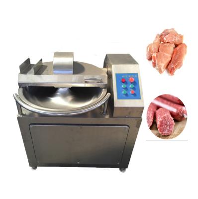 China Mutifunction And High Productive 15kg/batch Commercial Electric Mini Food Cleaver Processor Mixer Meat Mincing Mincing Machine Price for sale