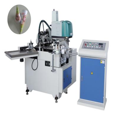 China Full Automatic And Easy To Operate Hot Selling Full Automatic Ice Cream Cup Paper Cone Sleeve Making Machine for sale