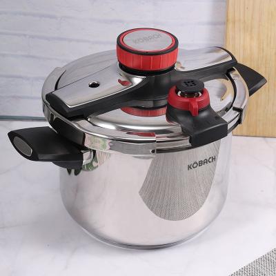 China Sustainable KOBACH Private Label Cookware Pressure Cooker Stainless Steel Pressure Cookers for sale