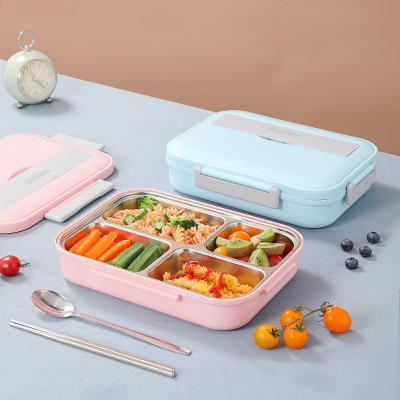 China Leakproof Heating Bento Lunch Box With Bag KOBACH Student Office Worker Portable Food Container Heatable Box Stainless Steel for sale