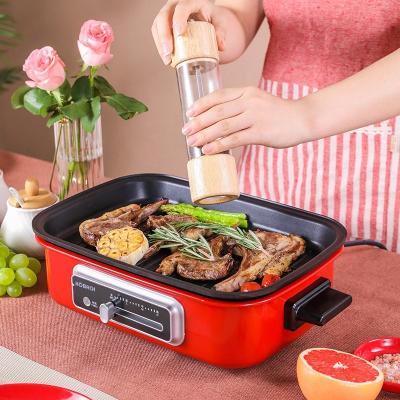 China Easy Operate KOBACH Universal Kitchen Appliance Electric Cooking Pot Grills Indoor Electric Baking Pan Grill Bbq for sale