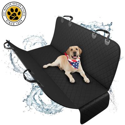 China Multifunctional Dog Stored High Quality Waterproof Non-slip Black Car Seat Cover Pet Hammock Scratch Proof Hammock Car Seat Cover for sale