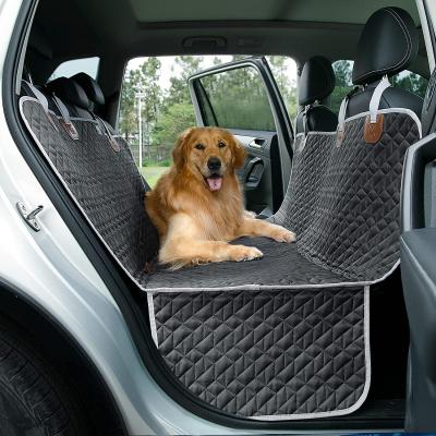 China Wholesale Stocked 600d Oxford Fabric Dog Car Protector Mat Trunk Pet Dog Car Seat Cover Backseat Dog Seat Cover From Manufacturer for sale