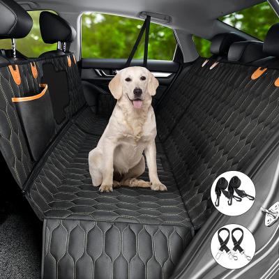 China China Pet Trunk Cover Stocked Luxury Waterproof Dog Back Support Car Seat Covers With Non Slip Backing Cushion for sale