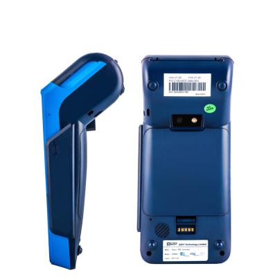 China Handheld All In One POS Machine Android NFC Card Reader With Thermal Printing 186mm x 84.5mm x69mm (LxWxH) for sale