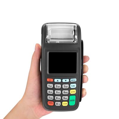 China New 8210 Restaurant POS Handheld Terminal With EMV Card Reader And 3G Printer Thermal Mobile POS for sale