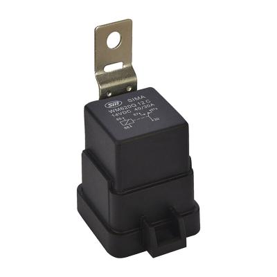 China AG Alloy Auto Relays 4/5 Pin NO/NC Car Automotive Relay With Metal Bracket 40A/14vdc WM620Q for sale