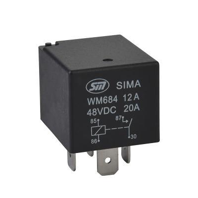 China AG Alloy Auto Contactor Auto Relay WM684 for sale