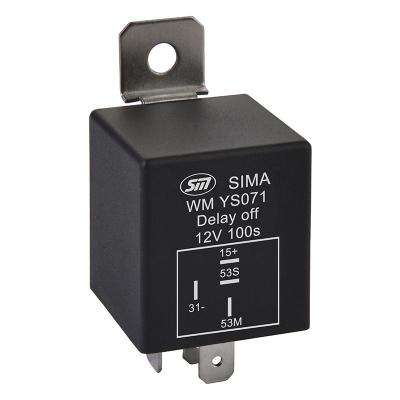 China 12 Volt 4 Pin Auto Timer Delay Relay 24v DC Open Relay 12v NO NC Off/On Delay Switch WM YS071 for sale