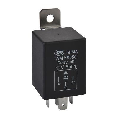 China 12 Volt Unsealed Auto Timer Delay Relay 24v DC Relay 12v NO NC Off/On Delay Switch WM YS050 for sale