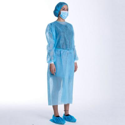 China Wholesale Breathable Inpatient Protective Gown Disposable Isolation Gown for sale