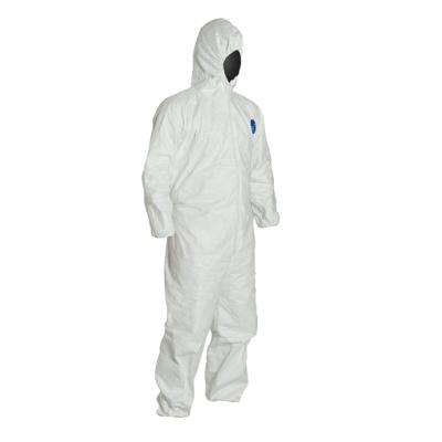 China Breathable Coverall Overalls With Hood Disposable Microporous Gas Coverall Petroleum Protective Suit for sale