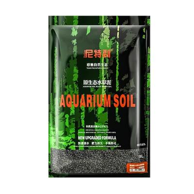 China Sustainable Aquarium Landscaping Soil for Planting Wash-Free Grass and Soil Accessory for sale