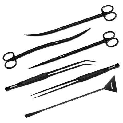 China Sustainable Aquarium Stainless Steel Tools Fish Tank Accessories-Tweezers & Scissors for sale