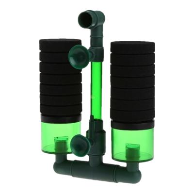 China Sustainable Aquarium Biochemical Sponge Filter System Plastic and Cotton For Water Goblin Filter for sale