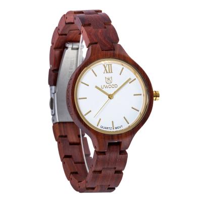 China Non-Specific Popular Design Laides Personal Wood Watch Engrave Logo Women Miyota Quartz Watches Wood Relogio Masculino for sale