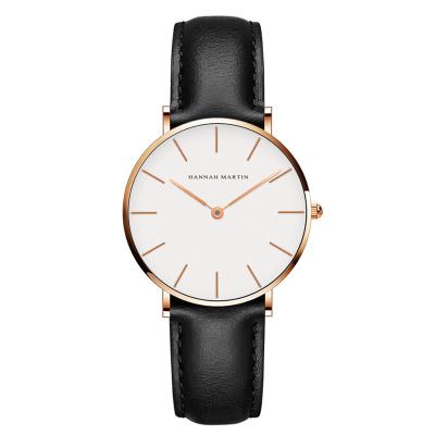 China Water Resistant 2021 Wholesale Fashion Ladies 36mm Japan Leather Strap Quartz Movement Cheap Hand Watch Women Wristwatches for sale