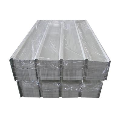 China Flange Plate Colored Corrugated Galvanized Sheet For Roof / Wall for sale