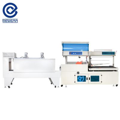 China Full Automatic Side Sealer With POF PE Shrink Wrapping Tunnel Machine for sale