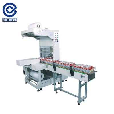 China Professional Manufacturer Wrapping Packaging Bottle Shrink Wrap Sleeve Machine For Bottles for sale