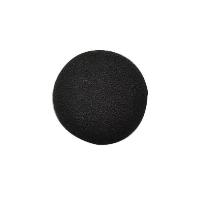 China Amazon Hot Sale Custom Design Black Color USA Market Super Soft Foam Circle Shape Yoga Ball Makeup Tool Loofah Like Sponges BIGA029 for sale