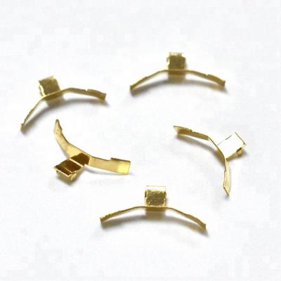 China Copper Or As Per Your Requirements Competitive Price Precision Metal Stamping Gold Plated Shrapnels for sale