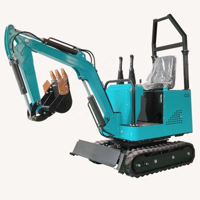 China Cheap Crawler Portable Pilot Construction Operation Mini Excavator Micro Excavator Price 1 Ton New for sale