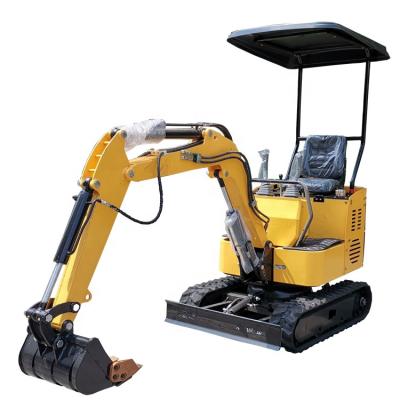 China New Construction Agricultural Orchard 1.2 Ton Mini Digger Sizes Excavator Swing Boom and Extendable Track for sale