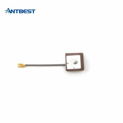 China 12*12 25*25 18*18 GPS Internal Ceramic Passive Antenna UFL With RF1.13 Cable ANT-GPS--05 for sale