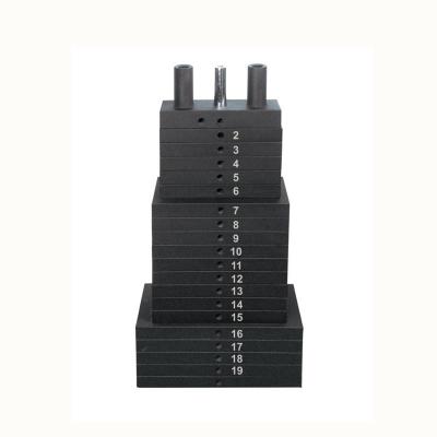 China Multi Equipment Fitness Gym Weight Bumper Stack For Gym Equipment for sale