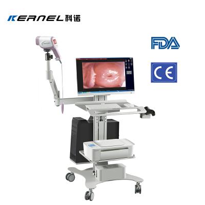 China Metal CE ISO Certificate Hospital Optical Circuit Video Colposcope With HD Camera System For Aabnormal Pap Smear Colposcopy for sale