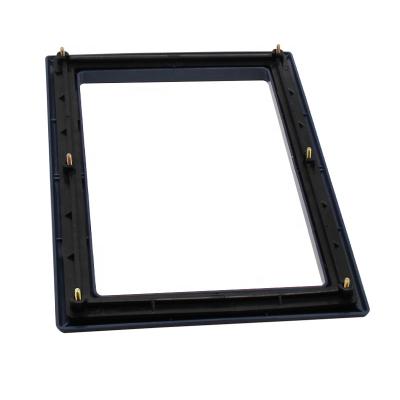 China ABS Switch Cabinet Sight Glass Explosion Proof Glass For Medium Voltage Mechanism PC Sight Glass 235X340 for sale