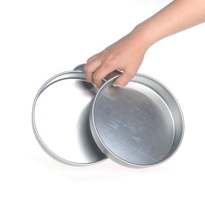 China High Quality Environment Friendly Metal Tin Tray Silver Color Without Printing Food Safe Smoking Tray for sale