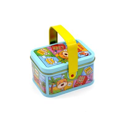 China Wholesale M Chocolate Recyclable Cute Box Metal Candy Tins Rectangular Products You Can Import From China for sale