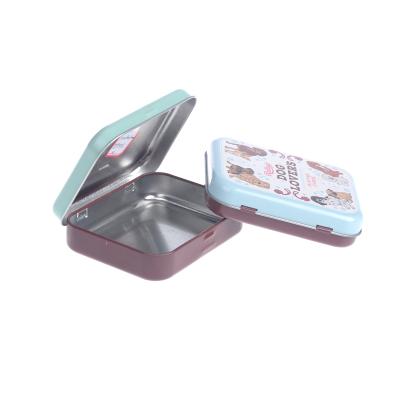 China Pill Box Altoid Tin Card Box Rectangle Card Pack Small Tin Box Packaging Tin Box for sale