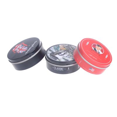 China Recyclable Accept Brand Customization CMYK 4C Printing Elegant Tin Box Ointment Container Wholesale Price Shoe Polish Tin Box for sale