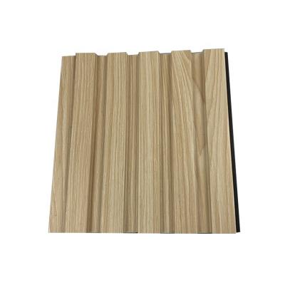 중국 Heat insulation interior WPC wood and plastic composite decoration wall cladding hotel panel 판매용