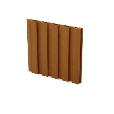 China WPC wood wall thin wood planks Walls decorative cladding Te koop