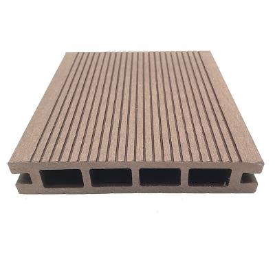 China NecoWood superior quality with factory price ISO certificate hollow PE wpc decking for sale