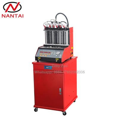 China NANTAI QCM200 Gasoline Fuel Injector Cleaner Cleaner Machine 6 Cylinder 8 Cleaning Cylinder QCM200 for sale