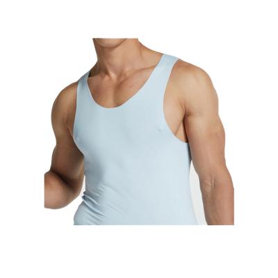 China Anti-Wrinkle Fitness Sport Breathable Quick Dry Sleeveless Vest For Men Sports Training Vest for sale