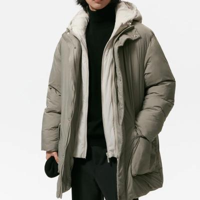 China QUICK DRY Men's OEM Clothing Anorak Jacket Men's Long Down Jacket Stripper Jacket Men for sale