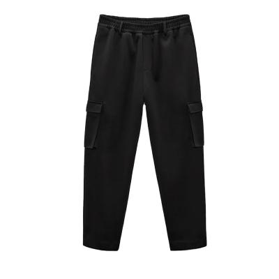 China OEM Service Streetwear Men's Breathable Cargo Pants Pockets Sports Sweatpants Casual Mens Sweatpants for sale