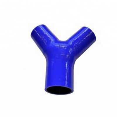 China Automotive Parts Customized Flexible Colorful Automobile Branches Silicone Hose Y SharpSilicone Hose T Silicone Rubber Sharp Hose for sale