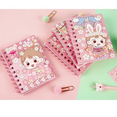 China A5 Monthly Weekly Daily Planner Custom Printing Journals For Girls Spirals Cute Coil Notebook Stone Paper Notebook Office Supplies for sale