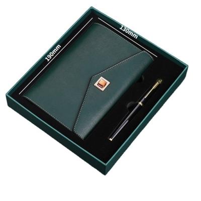 China Hardcover 2022 Promotional Items Gifts Agendas 2022 Corporate Notebook A5 With Pen Gift Set en venta