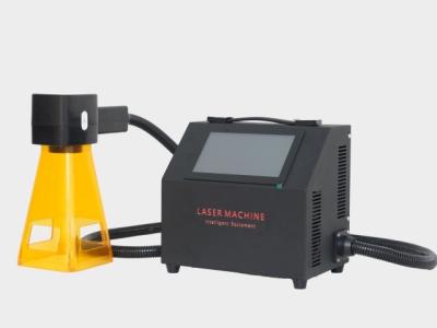 中国 OEMポータブルレーザーマーキングマシン 20w 30w 50w ファイバーレーザー金属マーキングマシン 販売のため